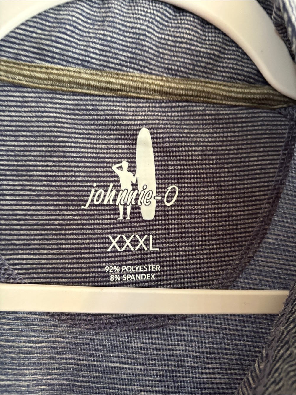 Johnnie-O Men's Vaughn Quarter-Zip Pullover in Twilight - Picture 2 of 7